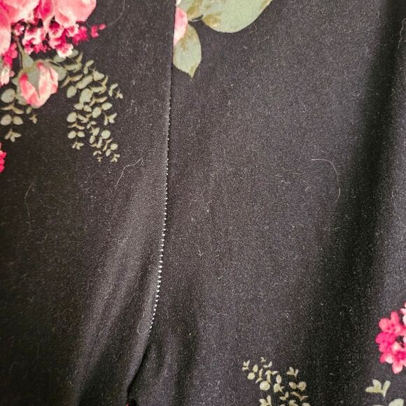 BONGO Wide Leg Stretch Waist Pants Womens Large Soft Flowy Lounge Boho Comfy - Picture 2 of 9